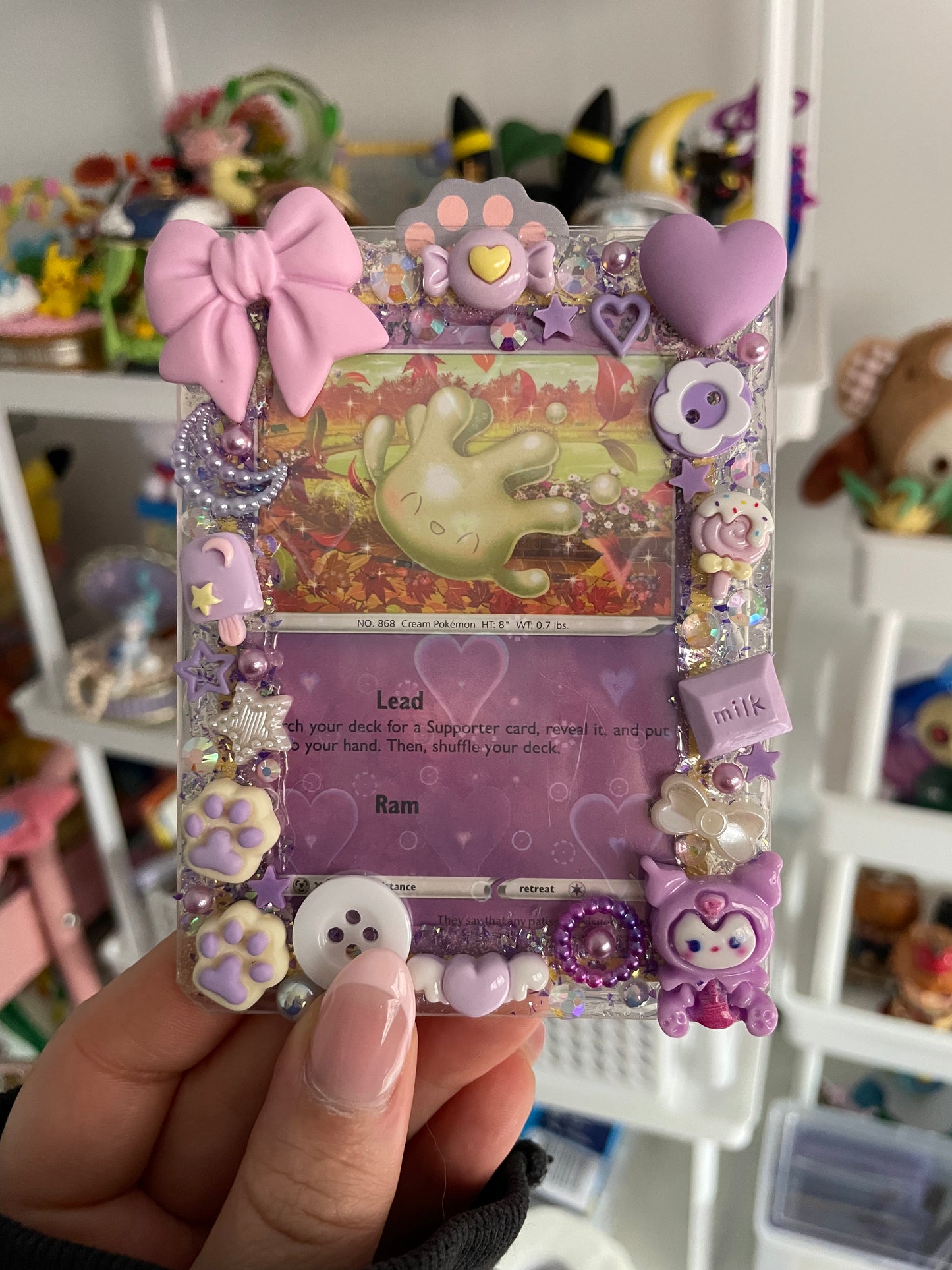 Kawaii Purple Core Decoden Toploader