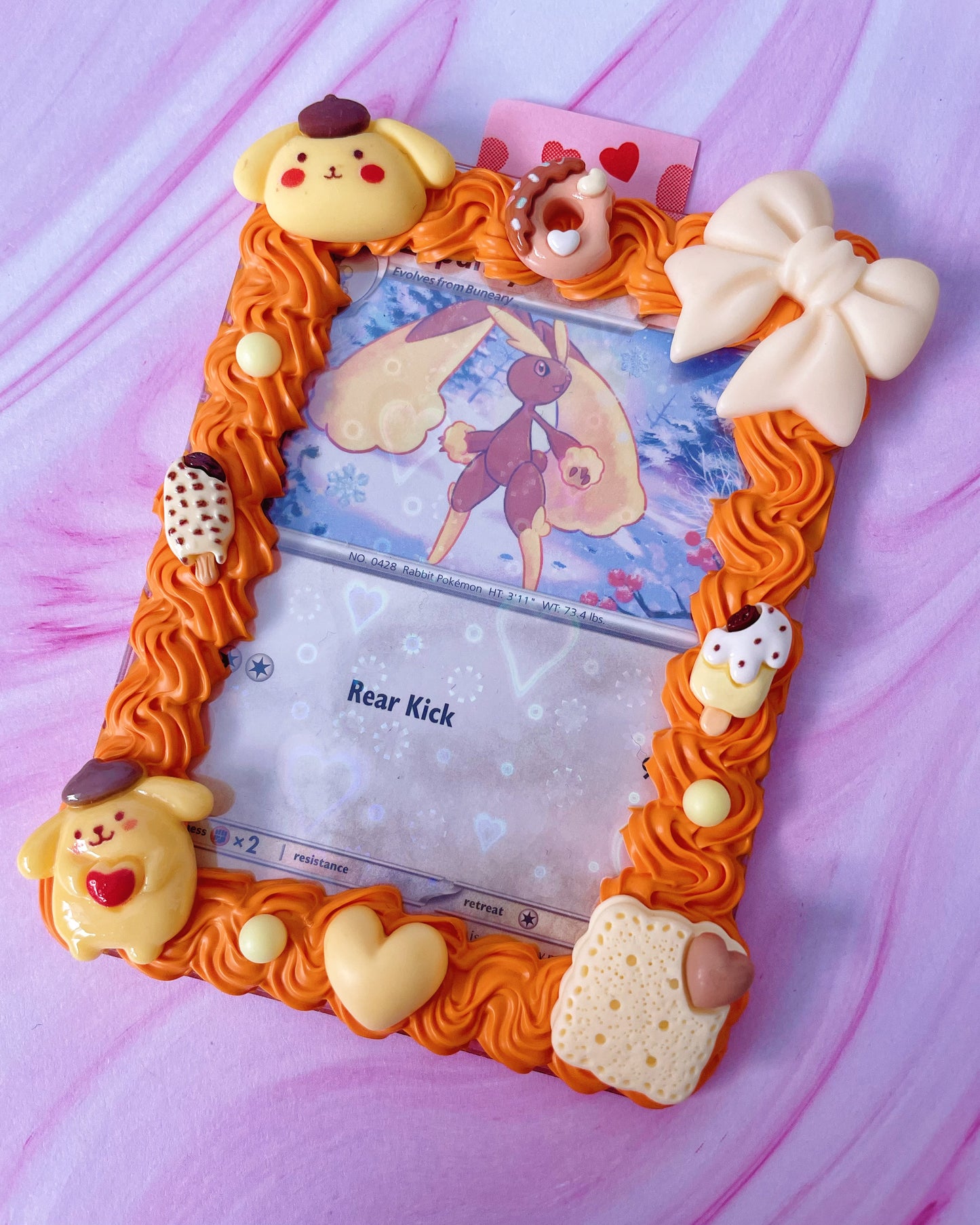 Orange Pompurin Whipped Deco Toploader