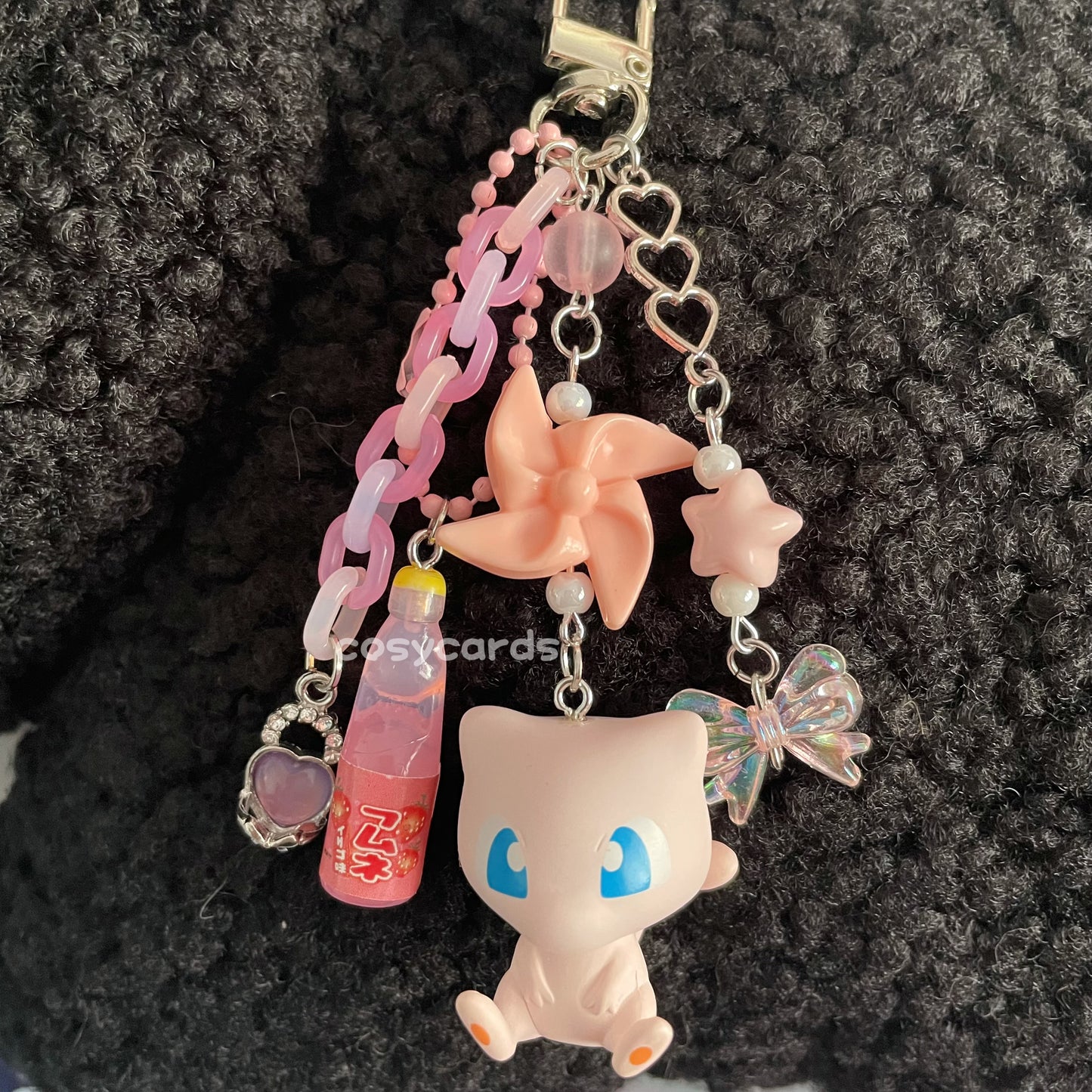 Mew Mini Handmade Keychain