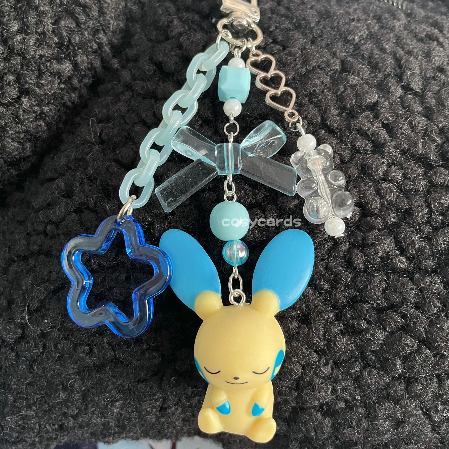 Sleeping Minum Handmade Keychain