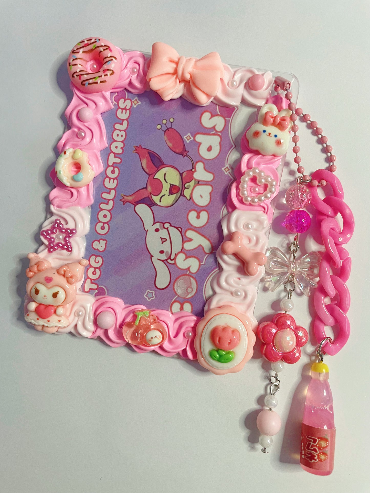Two-Toned Pastel Darling Kuromi Whipped Deco Toploader