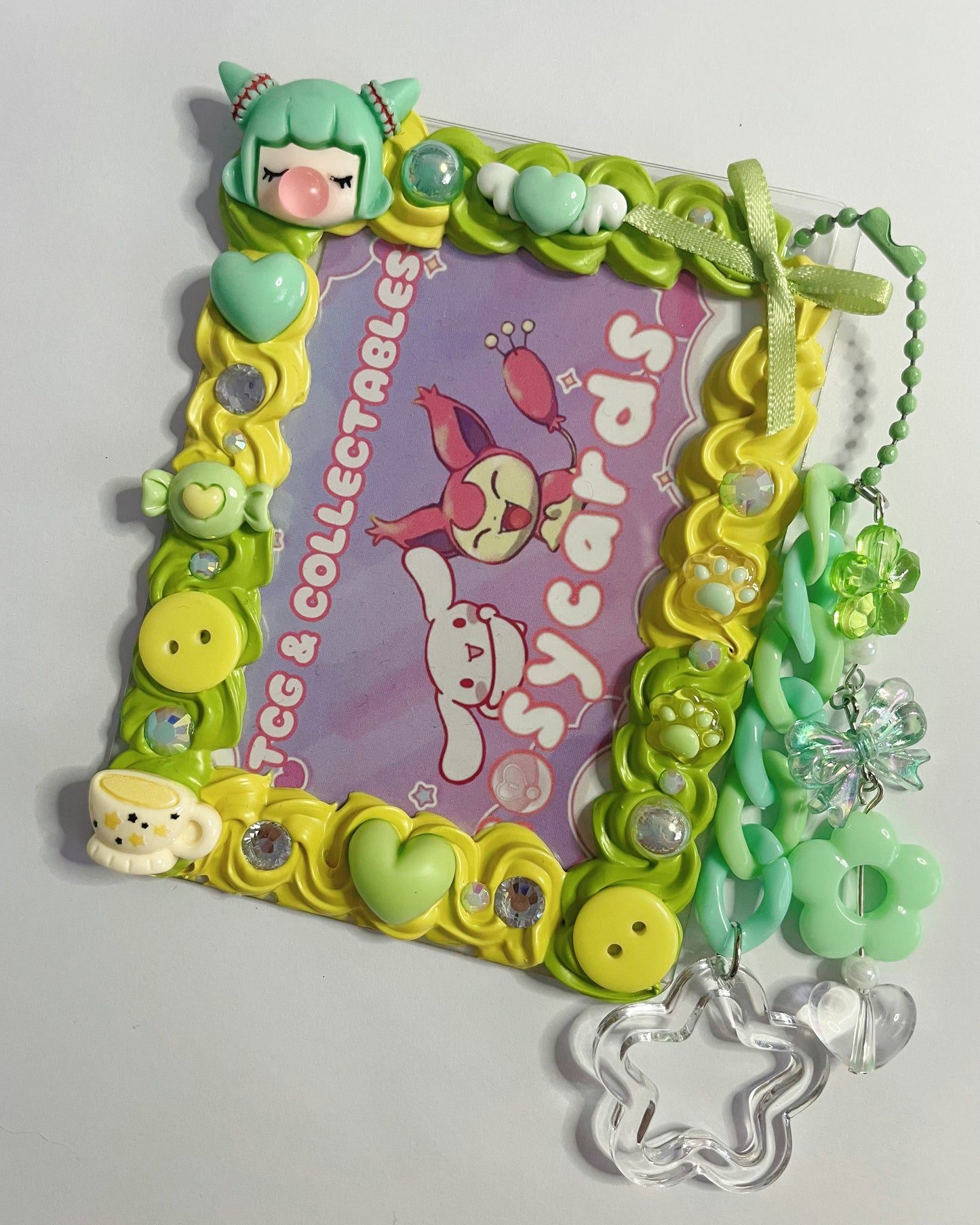 Two-Toned Bubblegum Girl Whipped Deco Toploader