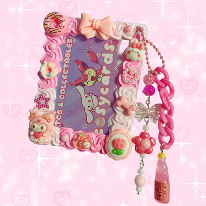 Two-Toned Pastel Darling Kuromi Whipped Deco Toploader