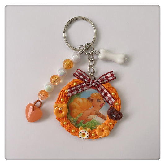 'Vulpix' Deco Keychain