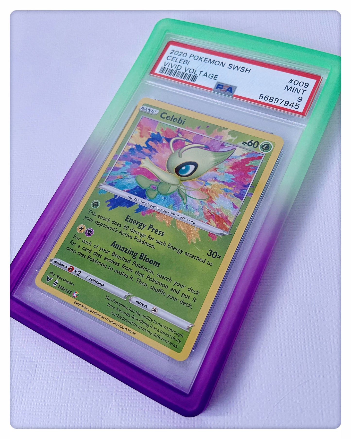 PSA Graded Card Guard Nebula