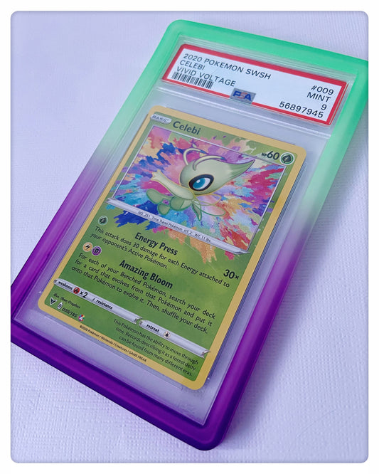 PSA Graded Card Guard Nebula