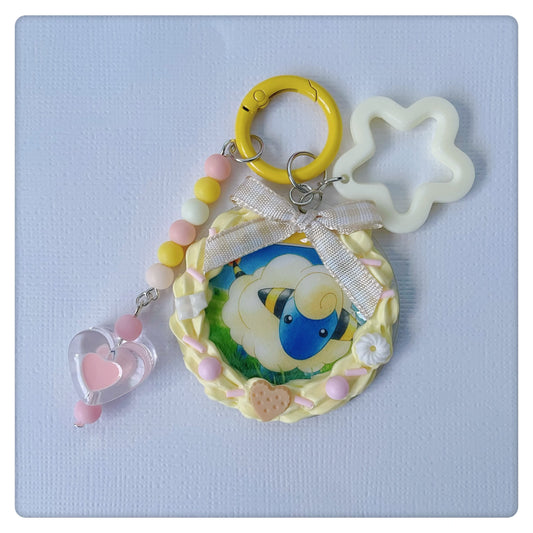 'Mareep' Deco Keychain