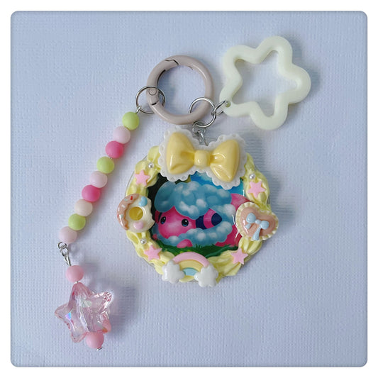 'Flaaffy' Deco Keychain