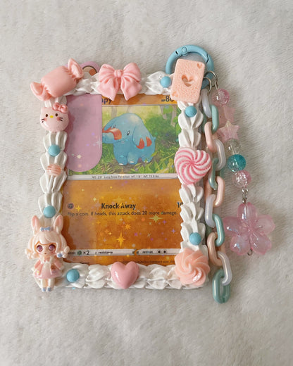 Whipped Sundae Decoden Keychain Toploader