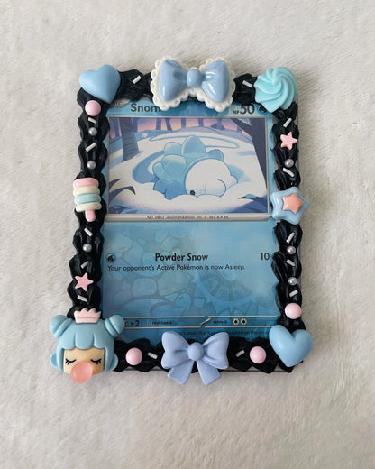 Black and Blue Decoden Toploader