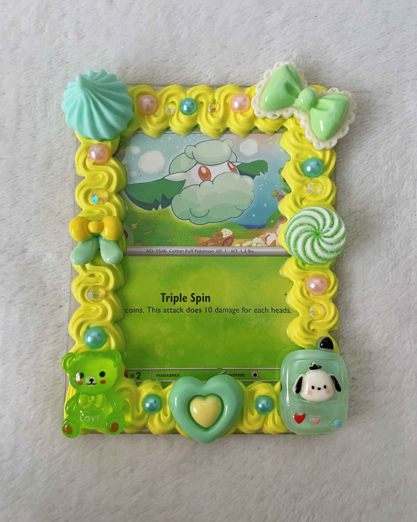 Yellow Picnic Pochacco Decoden Toploader