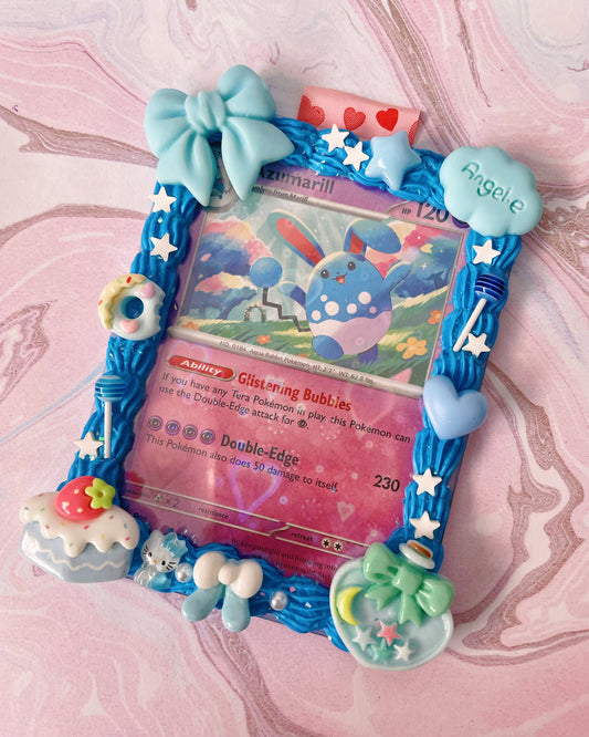 Blue Angel Whipped Deco Toploader