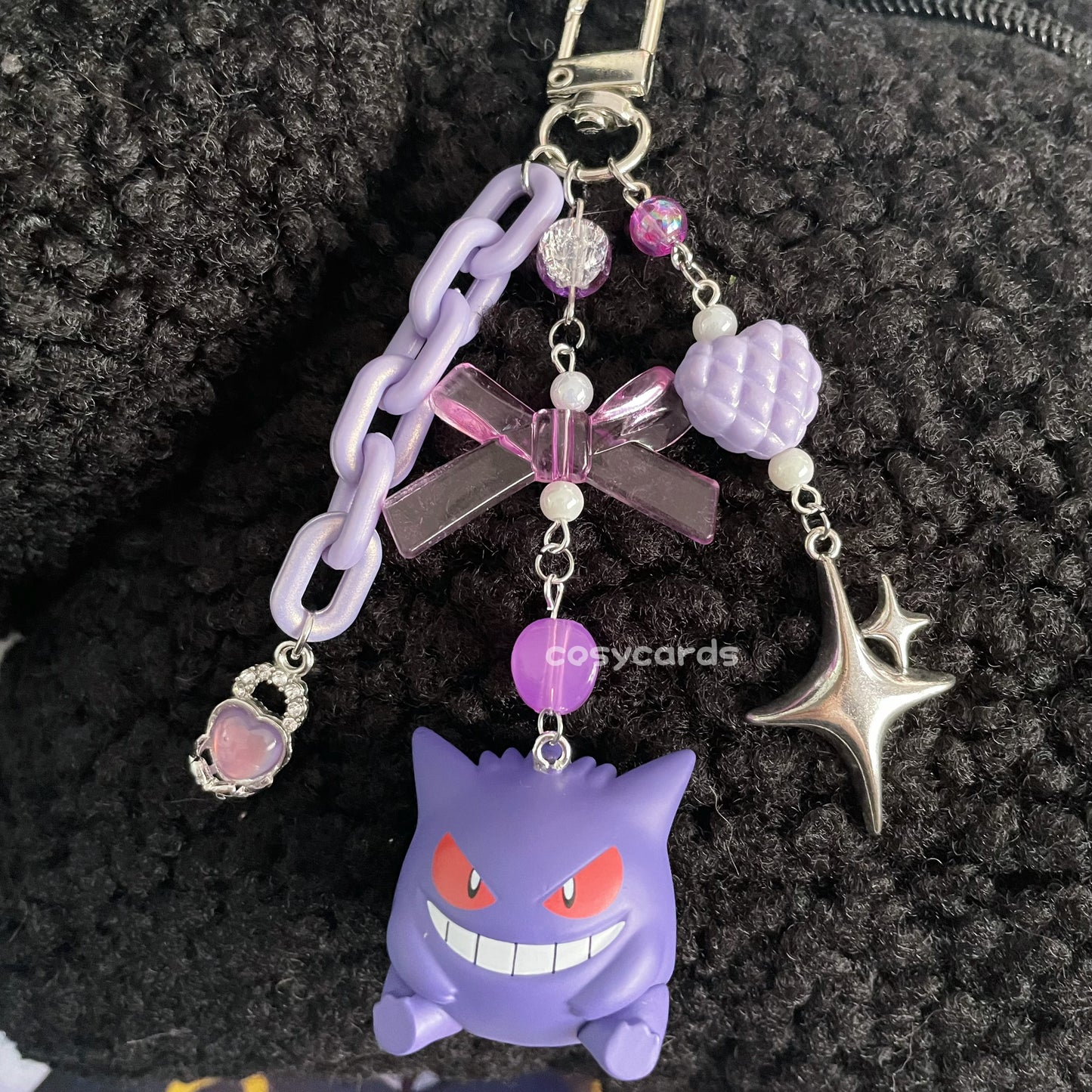 Gengar Mini Handmade Keychain